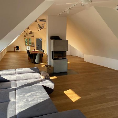 Salzburg-Loft Im Stadtteil Leopoldskron-Moos 120Qm Mit Balkon & Untersbergblick 外观 照片