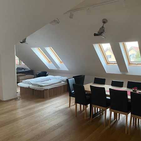 Salzburg-Loft Im Stadtteil Leopoldskron-Moos 120Qm Mit Balkon & Untersbergblick 外观 照片