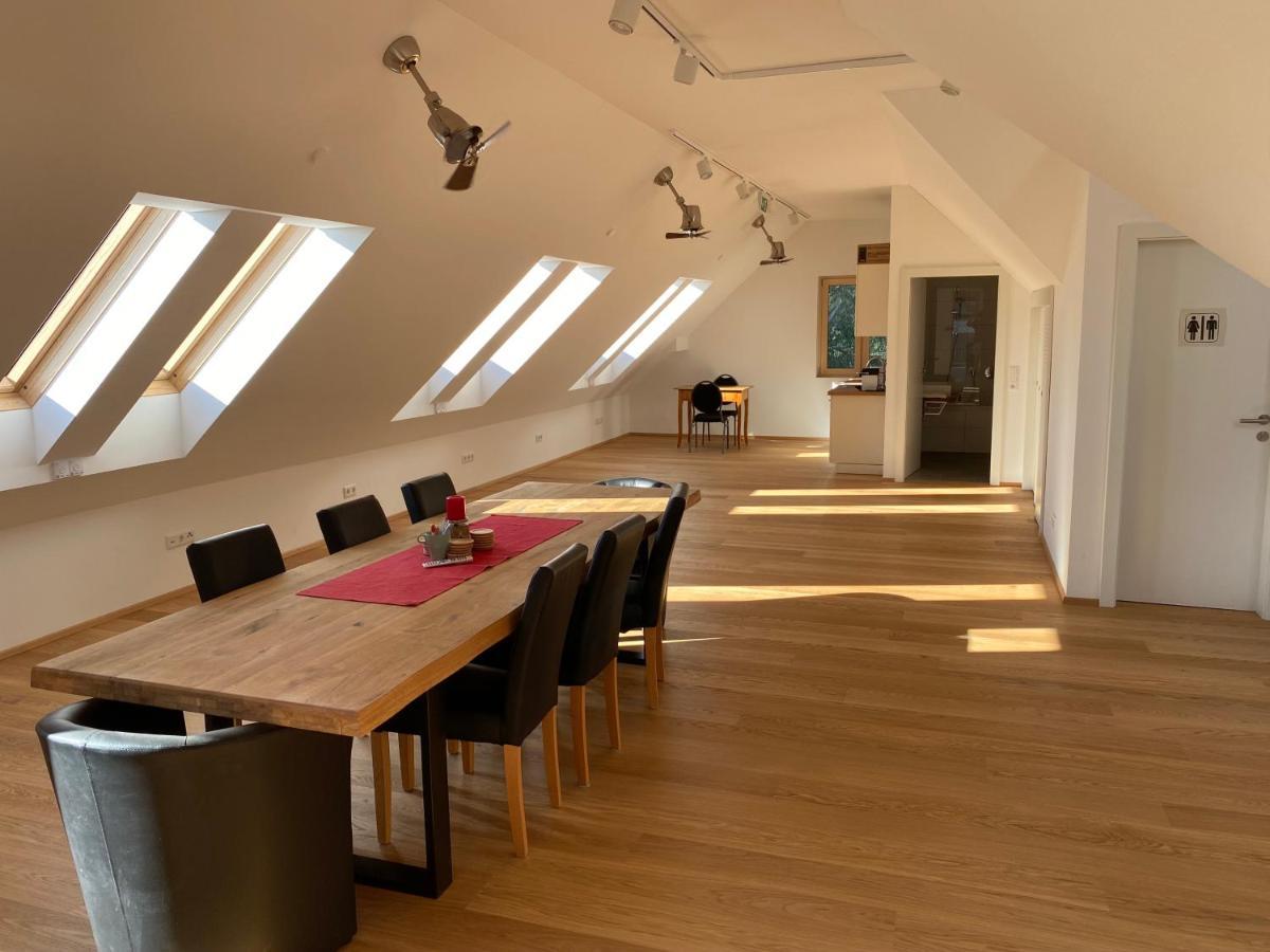 Salzburg-Loft Im Stadtteil Leopoldskron-Moos 120Qm Mit Balkon & Untersbergblick 外观 照片