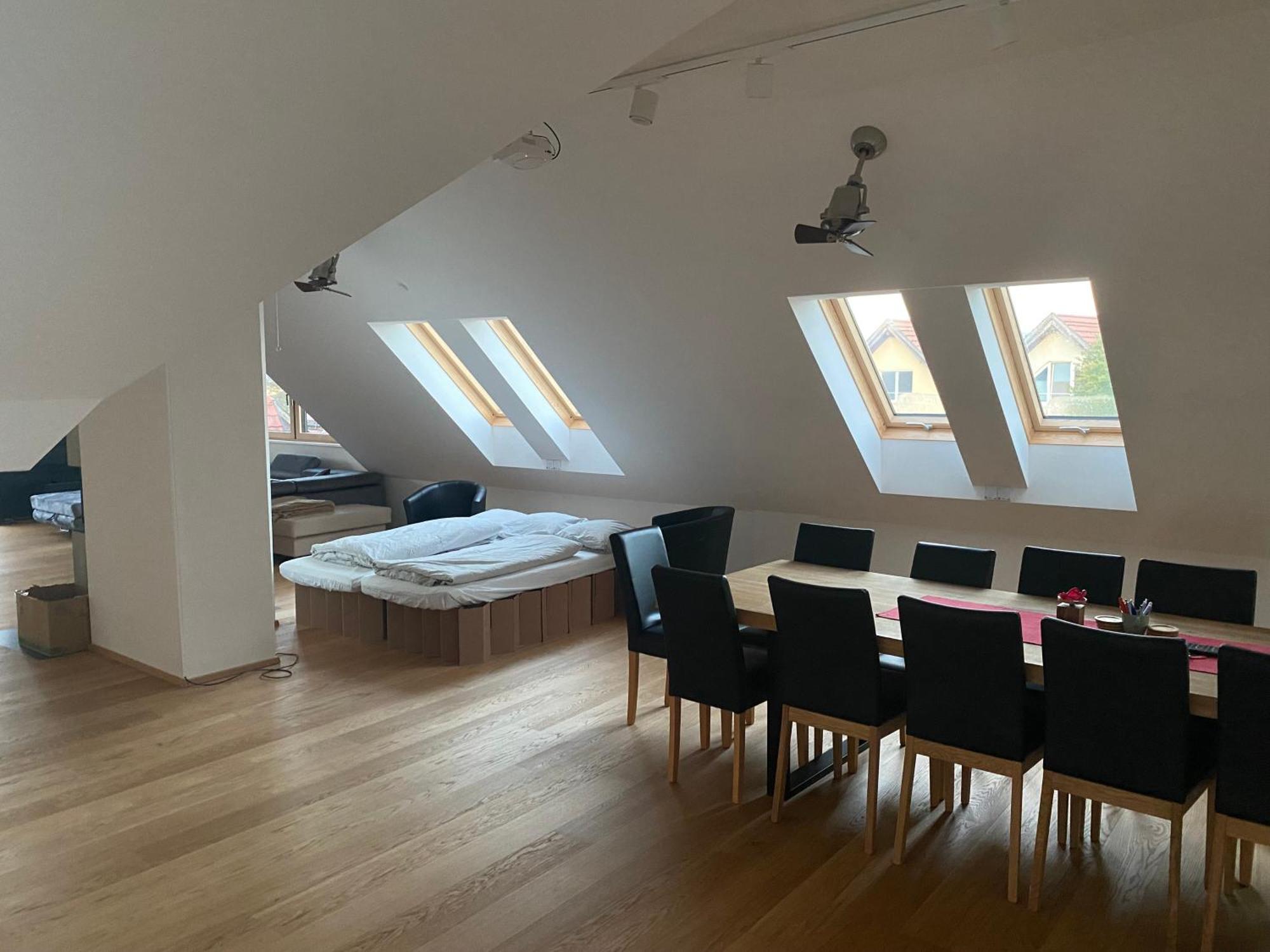 Salzburg-Loft Im Stadtteil Leopoldskron-Moos 120Qm Mit Balkon & Untersbergblick 外观 照片