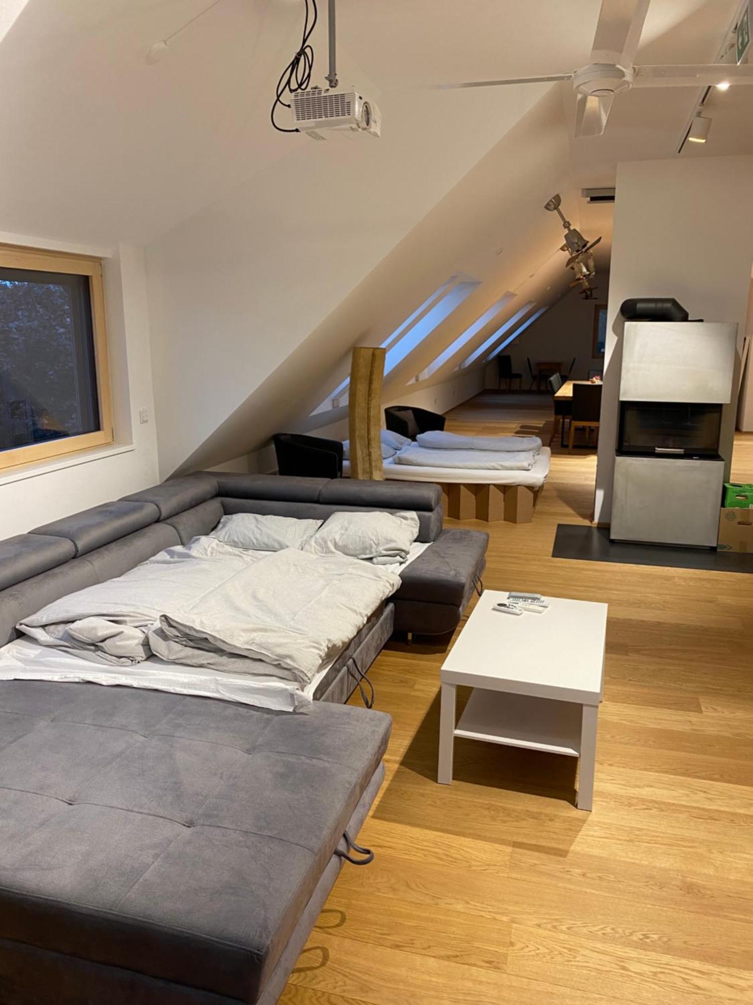 Salzburg-Loft Im Stadtteil Leopoldskron-Moos 120Qm Mit Balkon & Untersbergblick 外观 照片